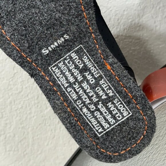 Simms Rock Creek Felt Bottom Wading Boots Men's/Boys Size US 6(EU 39) - Picture 11 of 12